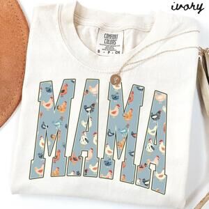 S Mama Shirt, Chicken Mom Shirt, New Mothers Day Tshirt